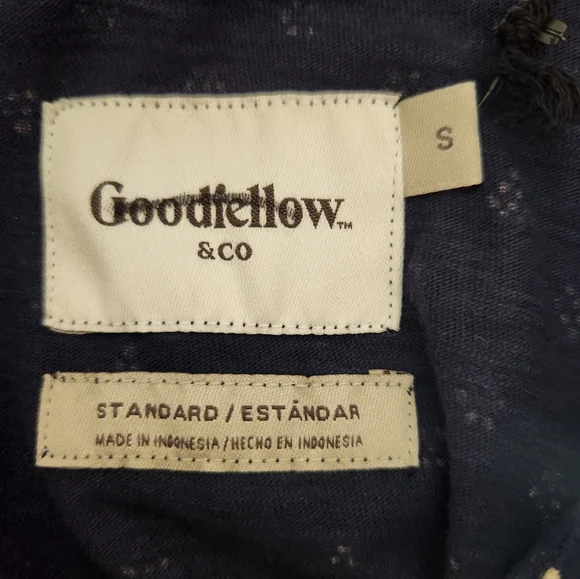 NWT Goodfellow & co. Standard Shirt - Picture 6 of 6